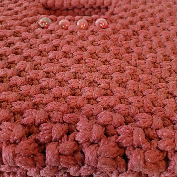 Handmade Knitted Baltimore Artisan Purse Bag - Picture 8 of 8